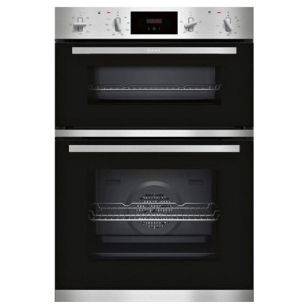 neff u1gcc0an0b built in double electric oven black