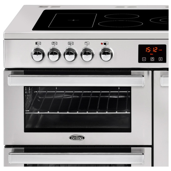 Belling Cookcentre 110E PROF Stainless Steel 110cm Electric Ceramic Range Cooker