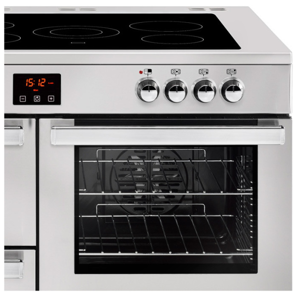 Belling Cookcentre 110E PROF Stainless Steel 110cm Electric Ceramic Range Cooker