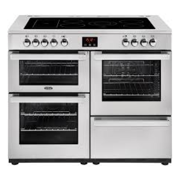 Belling Cookcentre 110E PROF Stainless Steel 110cm Electric Ceramic Range Cooker