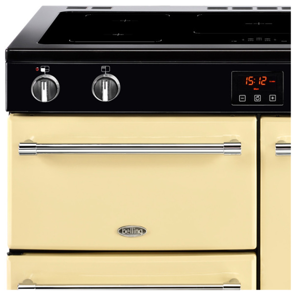 Belling 444444144 Farmhouse 100Ei Cream 100cm Electric Induction Range