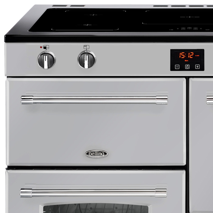 Belling 444444155 Farmhouse 110Ei Silver 110cm Electric Induction Range