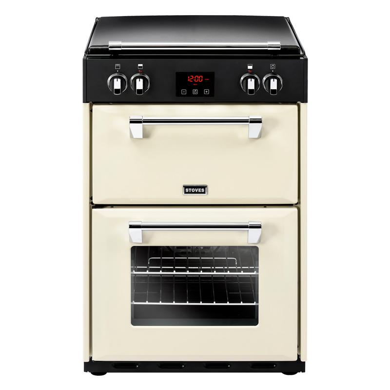 Stoves 444444728 600Ei Cream Electric Cooker with Double Oven