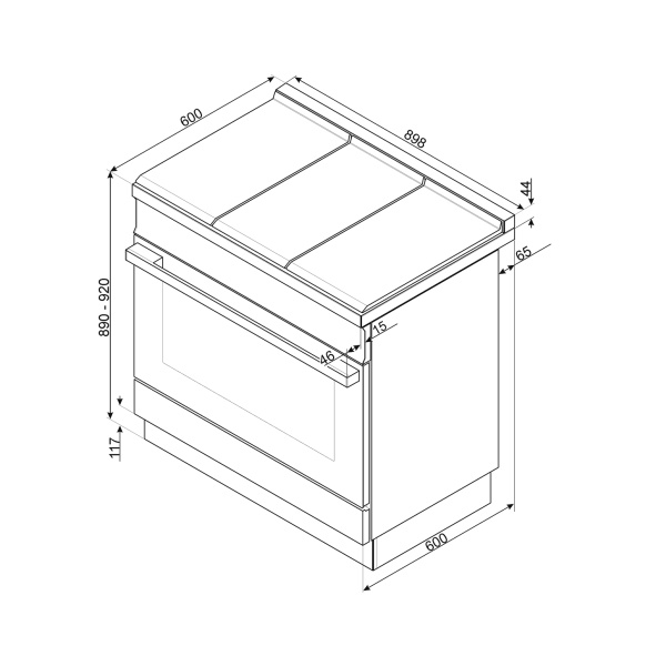 Smeg CPF9GPAN