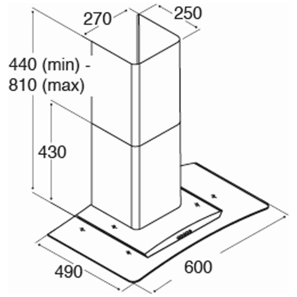 CDA EKP60BL