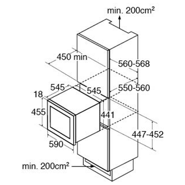 CDA FWV452BL