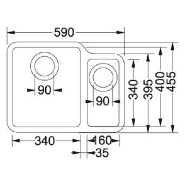 Franke KBX16034-16R
