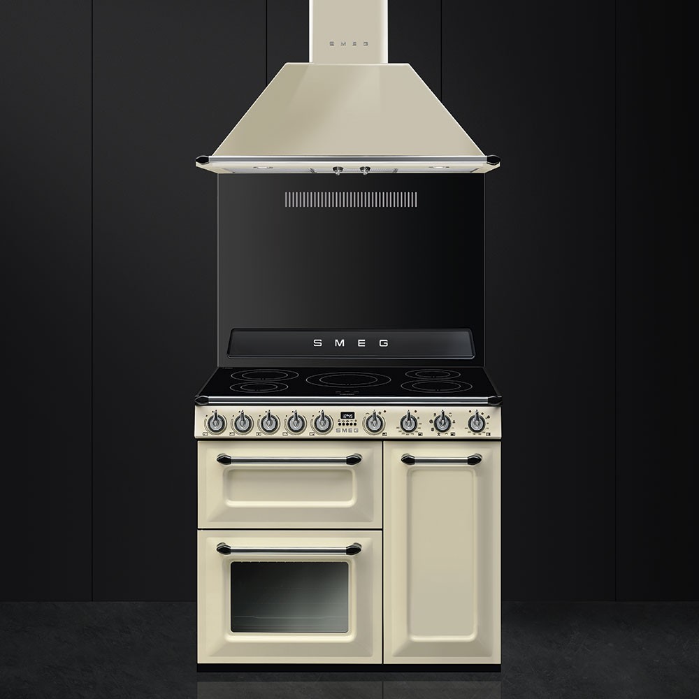 Smeg TR93IP 90cm "Victoria" Traditional 3 cavity Cooker with Induction