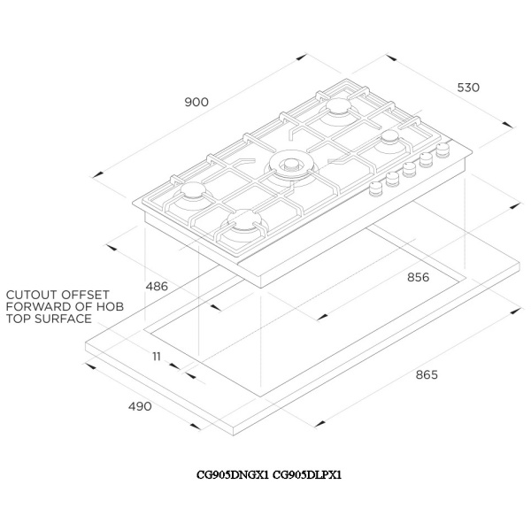 Fisher & Paykel CG905DNGX1