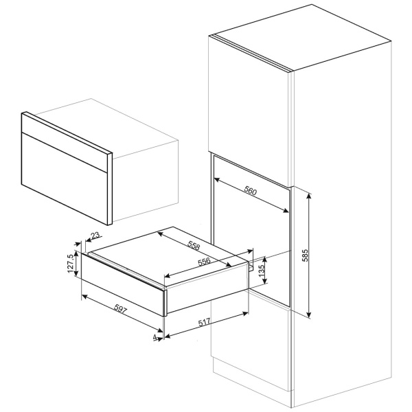 Smeg CPR915P