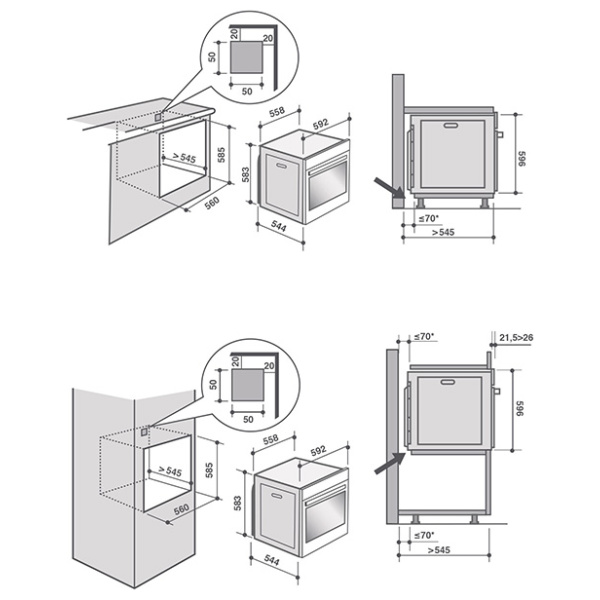 DeDietrich DOP7340X