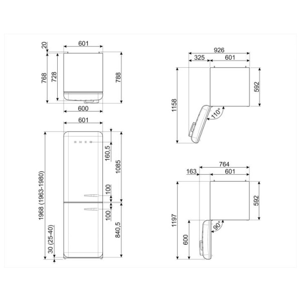 Smeg FAB32LCR5UK