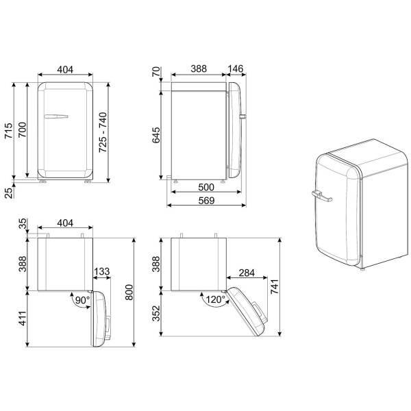 Smeg FAB5RPB5