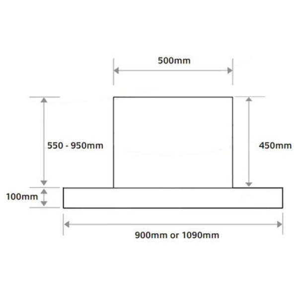 Falcon FHDCT900WH/N