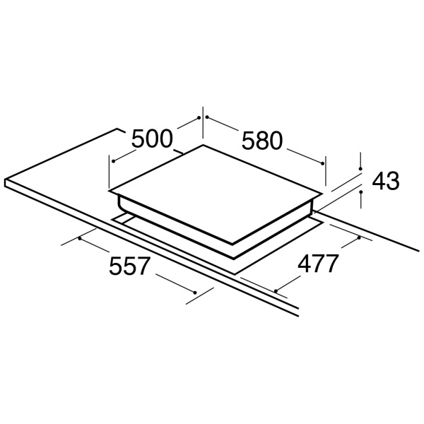 CDA HG6251BL