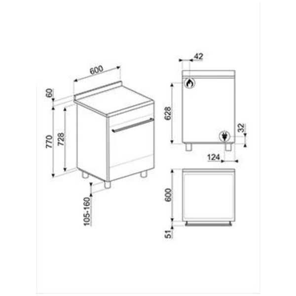 Smeg SUK61MX9