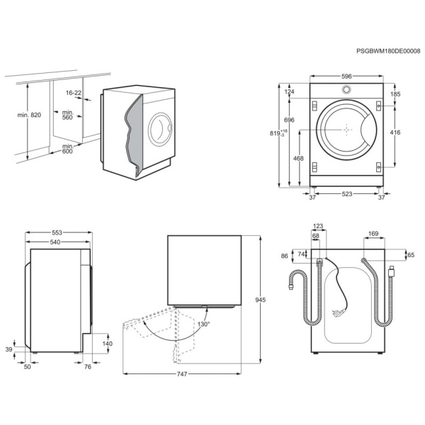 Zanussi Z716WT83BI