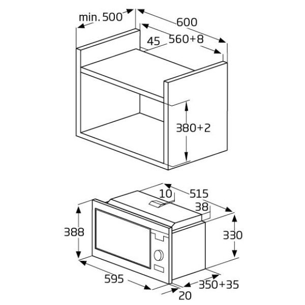 Amica AMM25BI