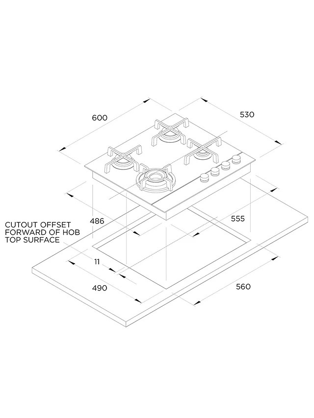 Fisher CG604DNGGB4 technical drawing