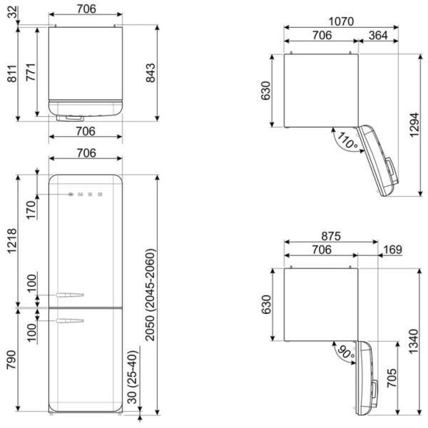 Smeg FAB38RBL5