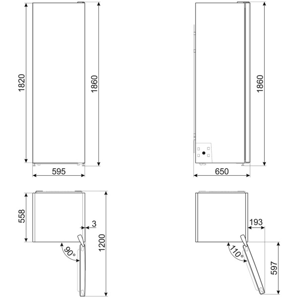 Smeg UKFF18EN2HB