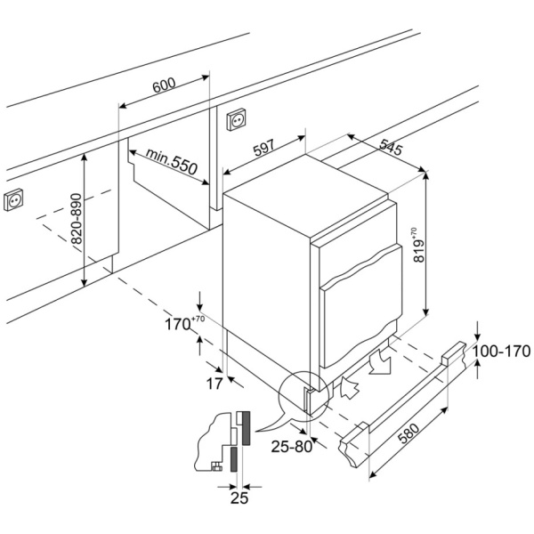 Smeg UKU8L080DF