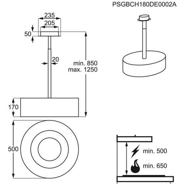 AEG DLE0431W