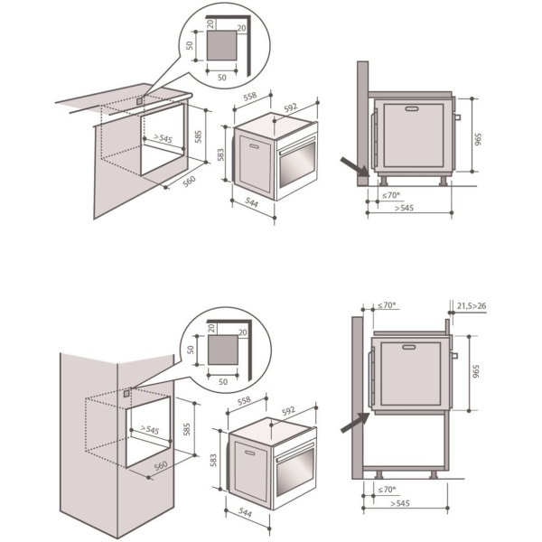 DeDietrich DOP8574G