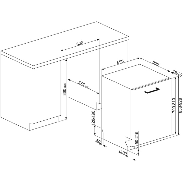 Smeg DI322BQLH