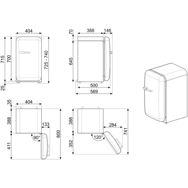 Smeg FAB5RPG5