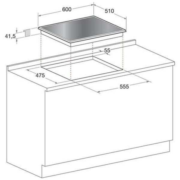 Hotpoint FTGHG641DHBK