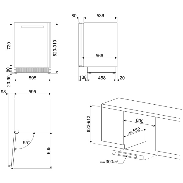 Smeg CVI638LN3