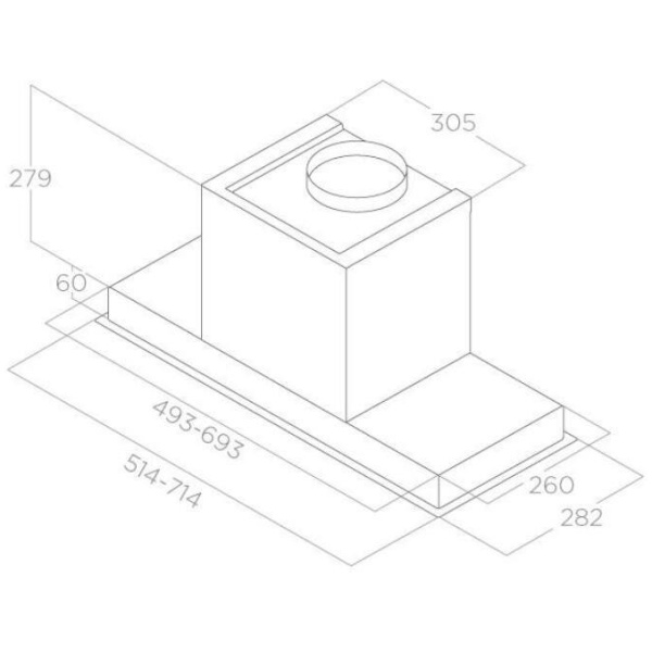 Elica SLEEK2-AT-BK-60 - Image 2