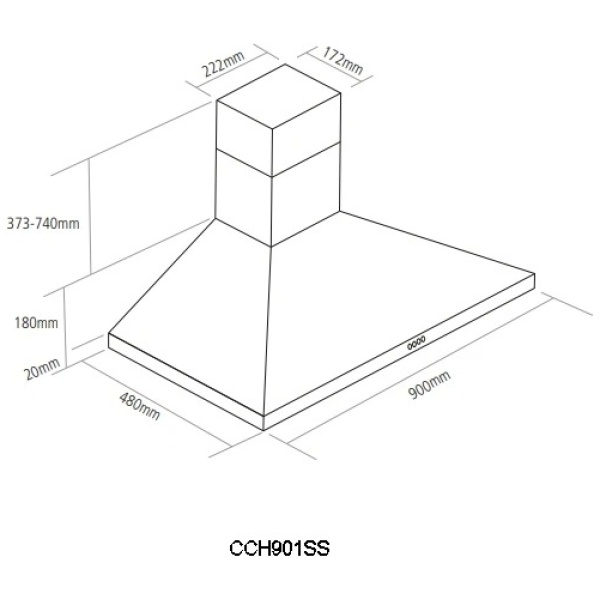 Caple CCH901SS