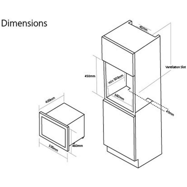 Caple CM121BK