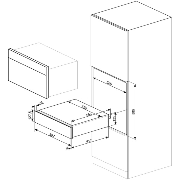 Smeg CPR115B3