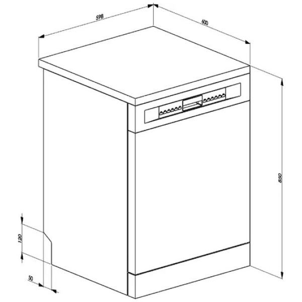 Smeg DF352CS