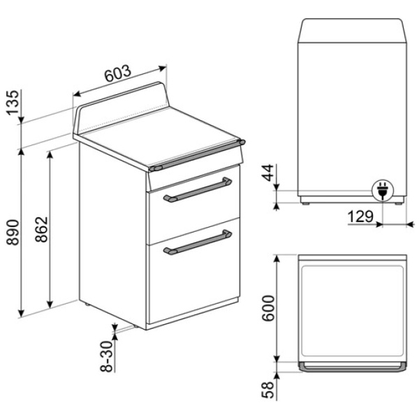 Smeg TR62IP2