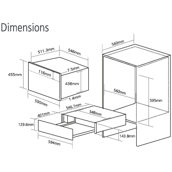 Caple WD290GM