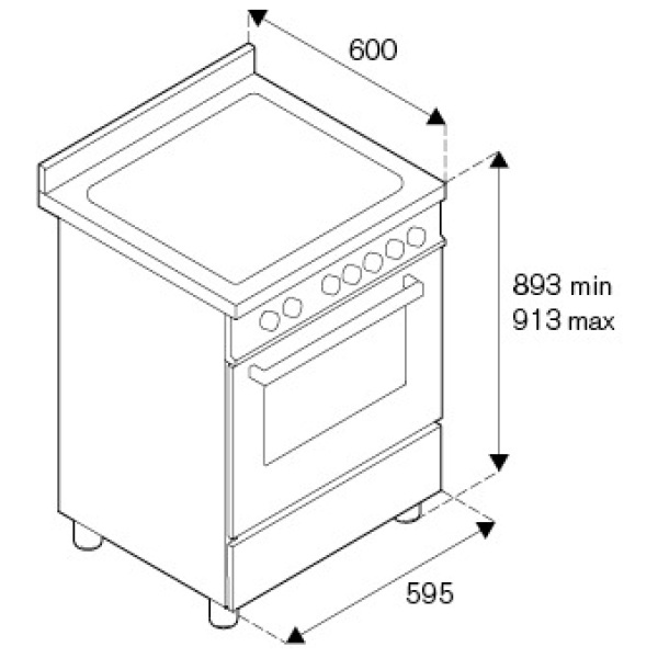 Bertazzoni PRO64I1E - Red