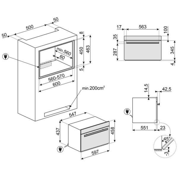 Smeg SBC4104G