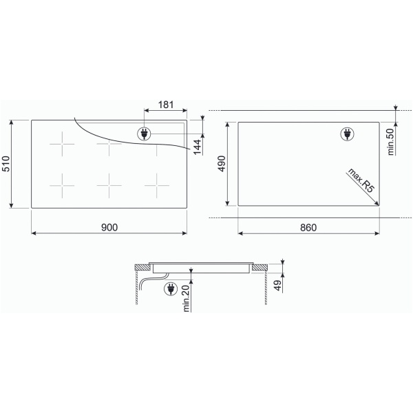 Smeg SIM6964R