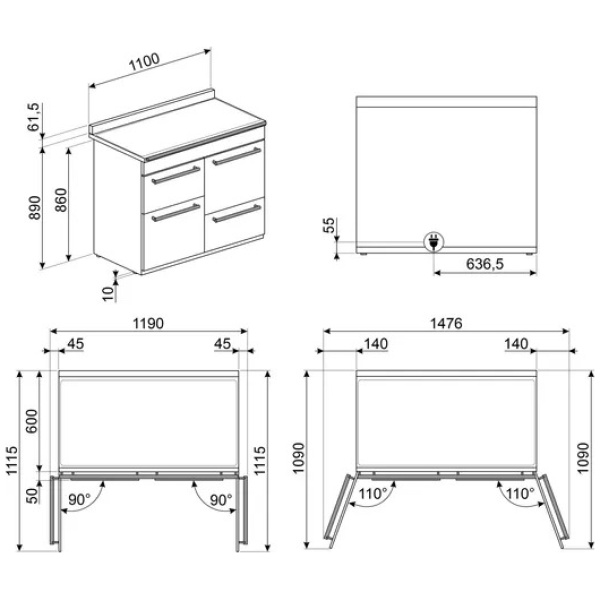 Smeg SYD4110I-1