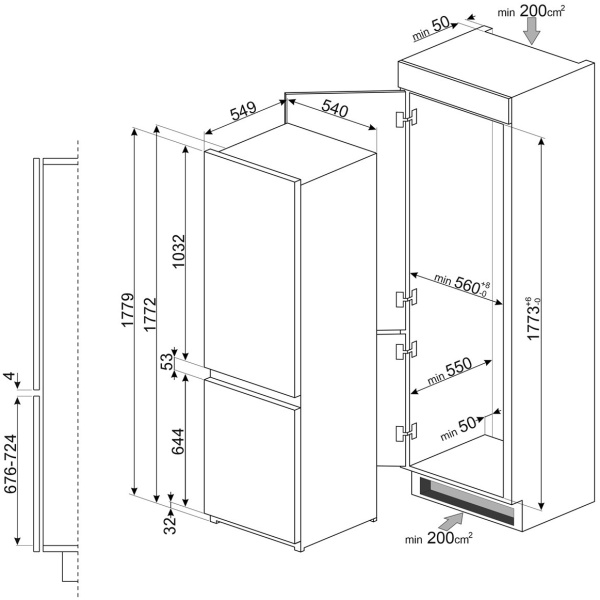 Smeg UKC8173N1E