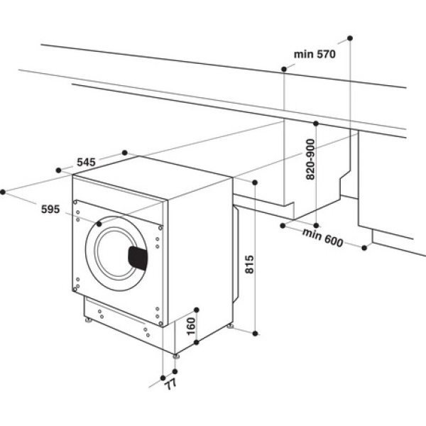 Indesit BIWDIL75148UK - Image 2