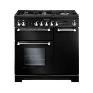 Rangemaster Kitchener 90 Range cooker Gas Black
