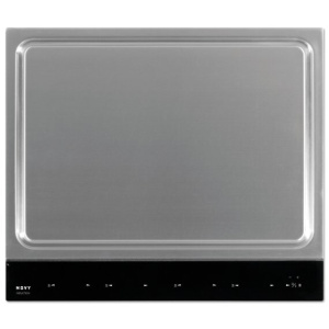NOVY Teppan Yaki Black, Stainless steel Built-in Zone induction hob 4 zone(s)
