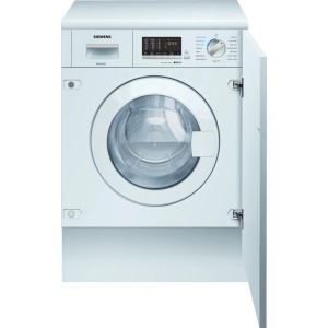 Siemens iQ500 WK14D543GB washer dryer Built-in Front-load White