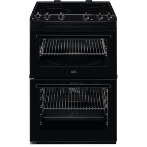 AEG CCX6501ACB cooker Freestanding cooker Electric Ceramic hob Black