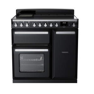 Rangemaster Estel Deluxe 90cm Induction Black/Chrome